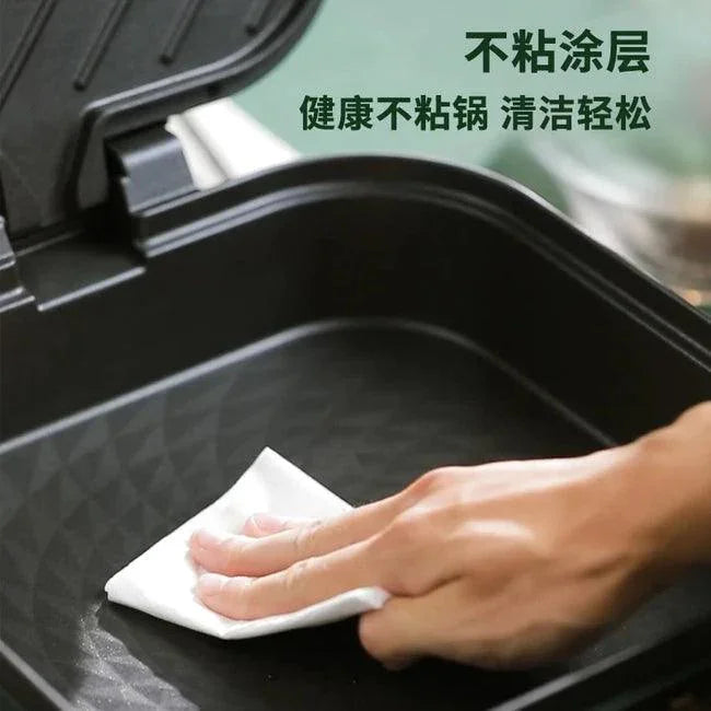 Liven Electric Pancake G-13, household electric pancake pan with deeper and larger size, large all-in-one shabu-shabu pan, multi-functional electric hot pot, electric wok, electric pancake pan, 4L - YOURISHOP.COM
