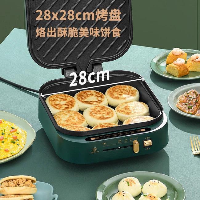 Liven Electric Pancake G-13, household electric pancake pan with deeper and larger size, large all-in-one shabu-shabu pan, multi-functional electric hot pot, electric wok, electric pancake pan, 4L - YOURISHOP.COM