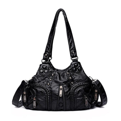 Luxury Designer Handbags Women Rivet Bags High Quality Purses And Handbags Vintage Shoulder Corssbody Bags For Women 2020 Totes - YOURISHOP.COM