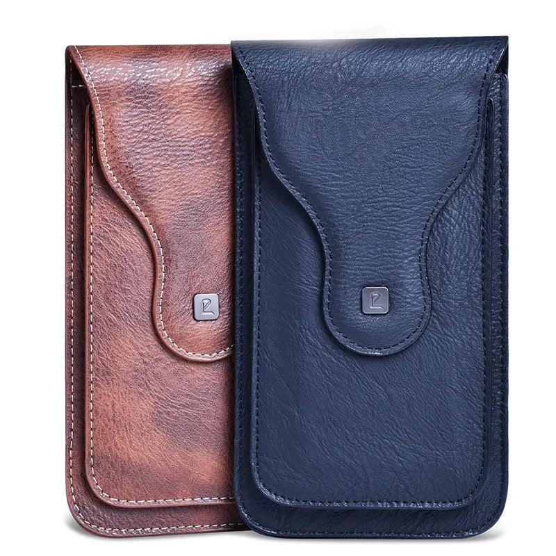 Magnet Belt Clip Holster Case for Phone Mobile Phone Bag 2 Pouchs for Samsung Note 10Plus 9 8 for IPhone 11 Pro Max XS - YOURISHOP.COM