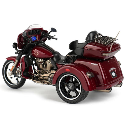 Maisto 1:12 2021 Harley Davidson CVO Tri Glide Trikes Die Cast Vehicles Collectible Hobbies Motorcycle Model Toys - YOURISHOP.COM