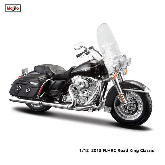Maisto 1:12 Harley Davidson 2013 FLHRC Road King Classic Static Die Cast Motorcycle Model Collectible Toy Gift - YOURISHOP.COM