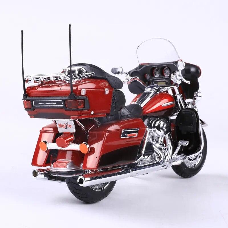 Maisto 1:12 Harley-Davidson 2013 Flhtk Electra Glide Simulation Alloy Motorcycle Model Toy Car Collecting - YOURISHOP.COM