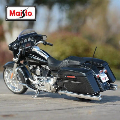 Maisto 1:12 Harley Davidson STREET GLIDE SPECIAL Motorcycle Model Toy Vehicle Collection Shork-Absorber Off Road Toys Car - YOURISHOP.COM