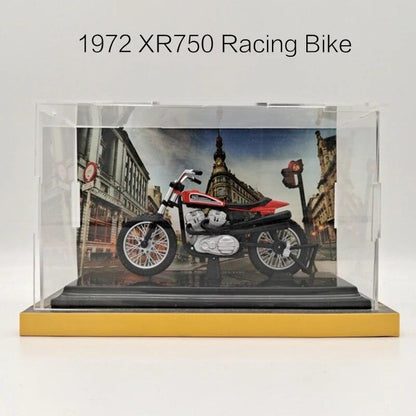 Maisto 1:18 HARLEY DAVIDSON 1972 XR750 Racing Bike Diecast Motorcycle Model Workable Toy Gifts Collection - YOURISHOP.COM