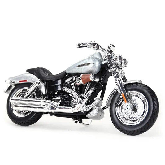Maisto 1:18 Harley-Davidson 2009 FXDFSE CVO Fat Bob Die Cast Vehicles Collectible Hobbies Motorcycle Model Toys - YOURISHOP.COM