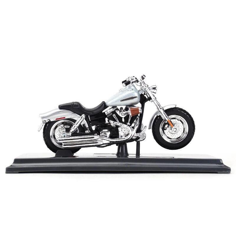 Maisto 1:18 Harley-Davidson 2009 FXDFSE CVO Fat Bob Die Cast Vehicles Collectible Hobbies Motorcycle Model Toys - YOURISHOP.COM
