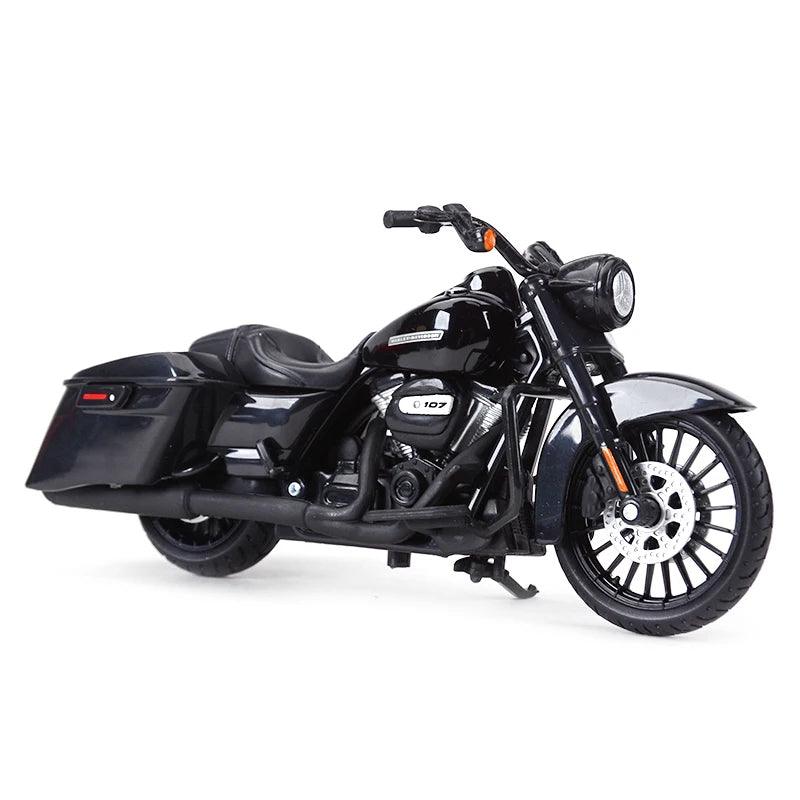 Maisto 1:18 Harley-Davidson 2017 Road King Special Die Cast Vehicles Collectible Hobbies Motorcycle Model Toys - YOURISHOP.COM