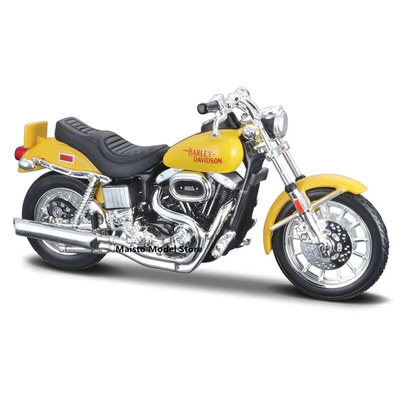 Maisto 1:18 scale HARLEY-DAVIDSON 1999 FLSTS HERITAGE SOFTAIL SPRINGER Alloy Die casting motorcycle Model collection gift toy - YOURISHOP.COM