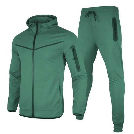 Men's Spring Streetwear Set Tracksuit 2022 Casual Hoodies Male Sportswear Two Pieces Set Clothing Jacket+Pants Sports Suit - YOURISHOP.COM