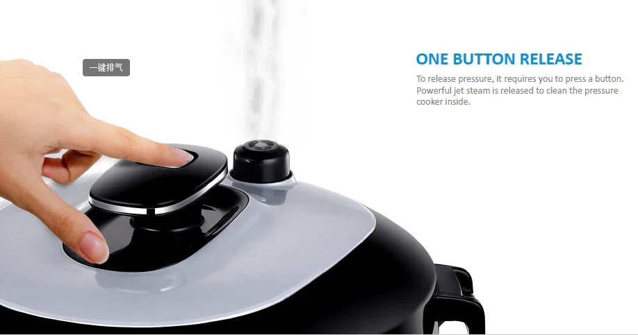 Midea Pressure Cooker MY-CS627 | Multiple Functions | 6 L | Yourishop.com - YOURISHOP.COM