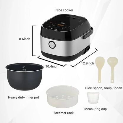 Midea Rice Cooker MRI301B0ADKL | Induction Heating | Fuzzy Logic | 3L Non-Stick Inner Pot - YOURISHOP.COM
