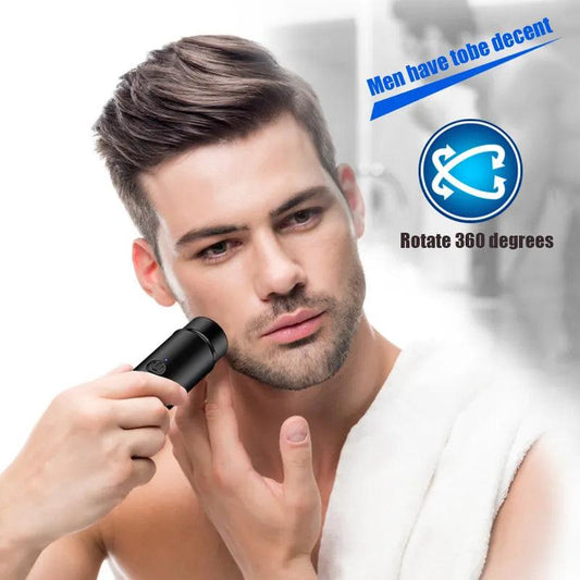 Mini Portable Electric Shaver for Men Washable Razor Beard Knife USB Charging Men's Shavers Unisex Face Body Dehairing Knife - YOURISHOP.COM