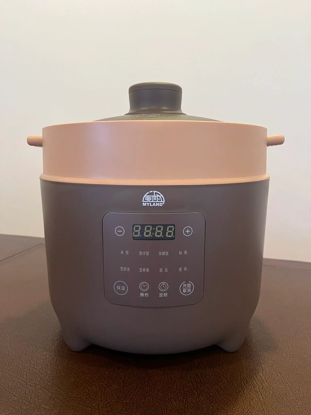 Myland 8-cup/4L natural purple clay rice cooker ERCP080 - YOURISHOP.COM