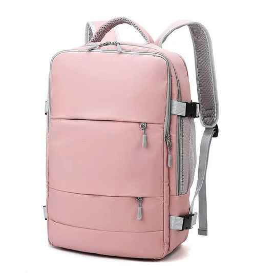 New Fashion Men's and Women's Multifunctional Travel Bag Fitness Bag with Luggage Strap and USB Charging Port Backpack - YOURISHOP.COM