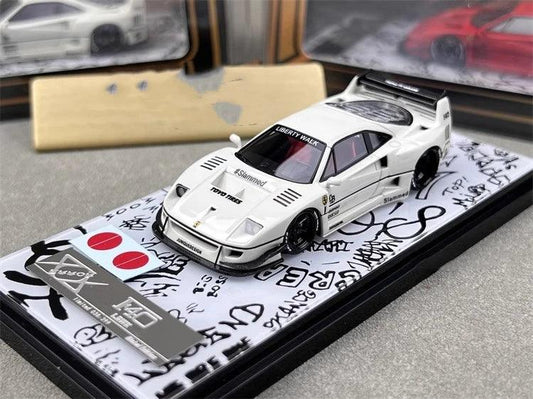 Newly Stocks 404 ERROR 1/64 F40 LB White Resin In 2023 Collection Gift Scale Model Car - YOURISHOP.COM