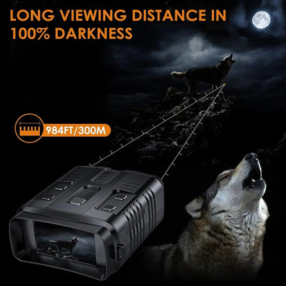 Outdoor 1080P Digital Infrared Night Vision Ultra Light Binocular Night Vision Device Infrared Telescope For Hunting Camping - YOURISHOP.COM