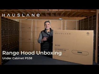 UC-PS38: HAUSLANE Range Hood| Ducted Under Cabinet| 30"|950 CFM