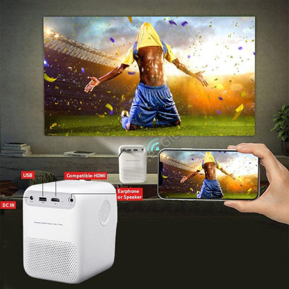 Projector Wanbo T2 MAX Projector 4K Global Version Led Mini Projector Portable Wifi Lcd Full Hd 1080P Correction Home Theater - YOURISHOP.COM