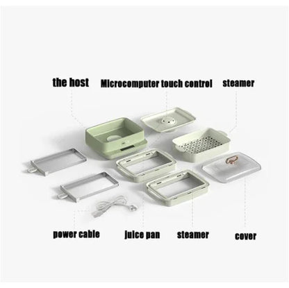 Rice Roll Machine CFJ-A80B2, Electric Steamer, Home Drawer-style Rice Noodle/Roll Machine, Multifunction Breakfast Machine, Steamer for Cooking Dim Sum Buns Dumplings - YOURISHOP.COM