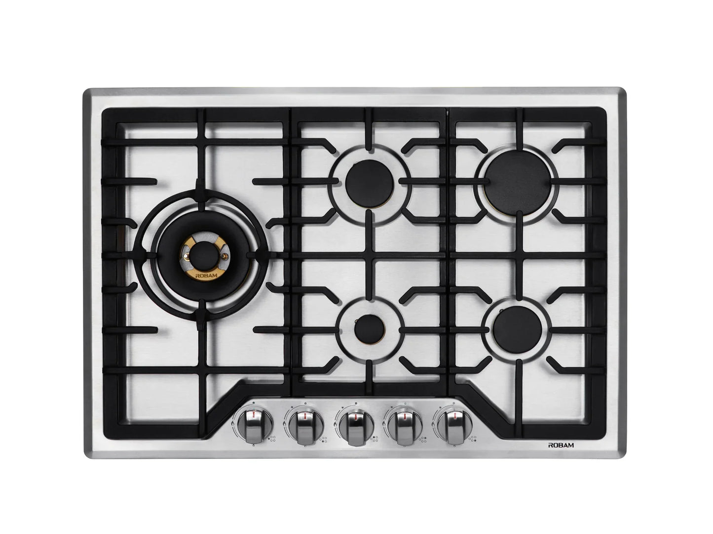 【ROBAM Gas Cooktop G513 】 High-Performance | 20,000 BTU Wok Burner | 30" - YOURISHOP.COM