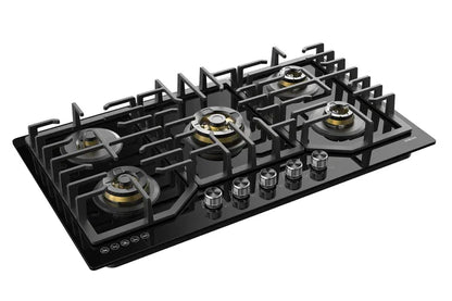 ROBAM Gas Cooktop ZG9500B | 36” | 5 Burners - YOURISHOP.COM