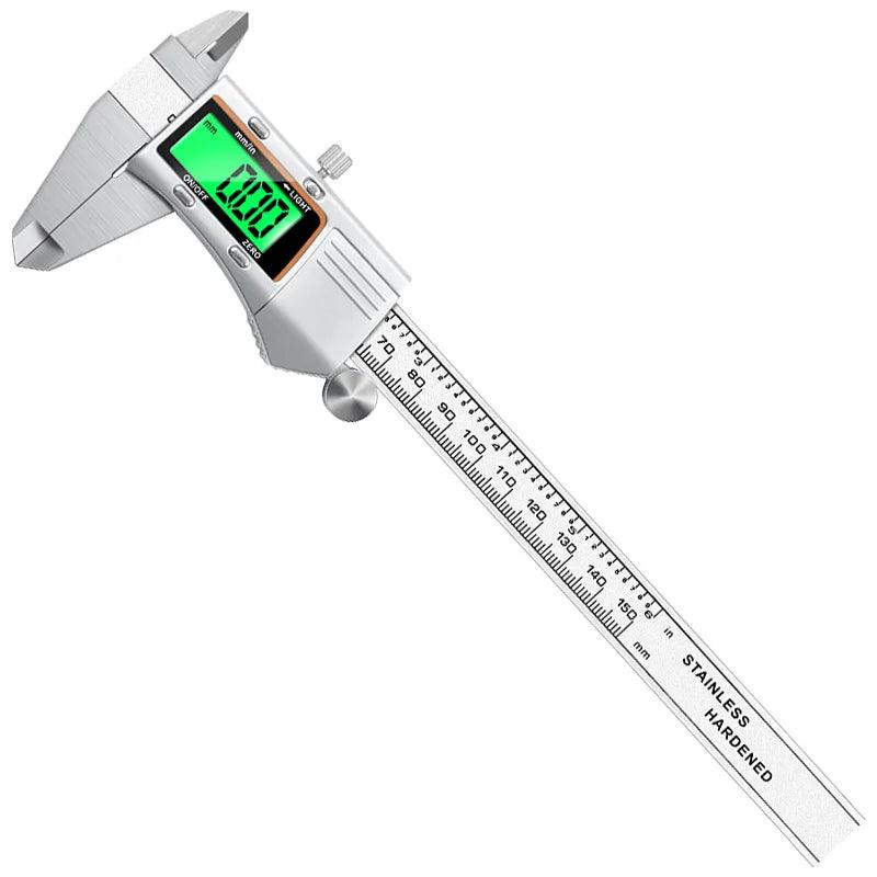 Stainless steel housing digital caliper 0-150mm measuring tool - YOURISHOP.COM