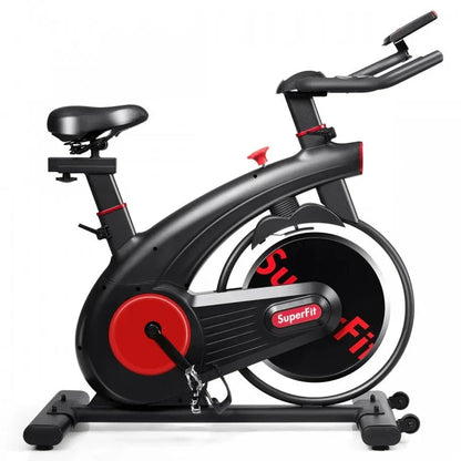 Stationary Exercise Bike 40362178, Silent Belt with 20LBS Flywheel - YOURISHOP.COM