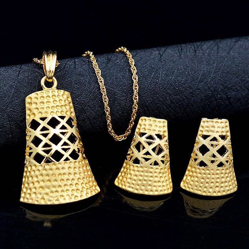 Sunny Jewelry Fashion Jewelry 2021 Necklace Earrings Pendant Women Jewelry Sets Alloy Hollow Out Fairy Bell For Party Daily Wear - YOURISHOP.COM