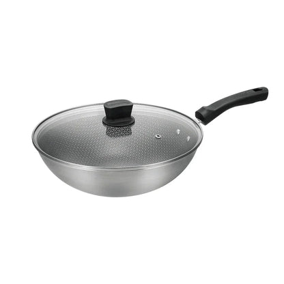 Supor high-grade crystal stainless steel frying pan CC32JA19, non-stick pan, 32 cm diameter - YOURISHOP.COM