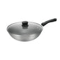 Supor high-grade crystal stainless steel frying pan CC32JA19, non-stick pan, 32 cm diameter - YOURISHOP.COM