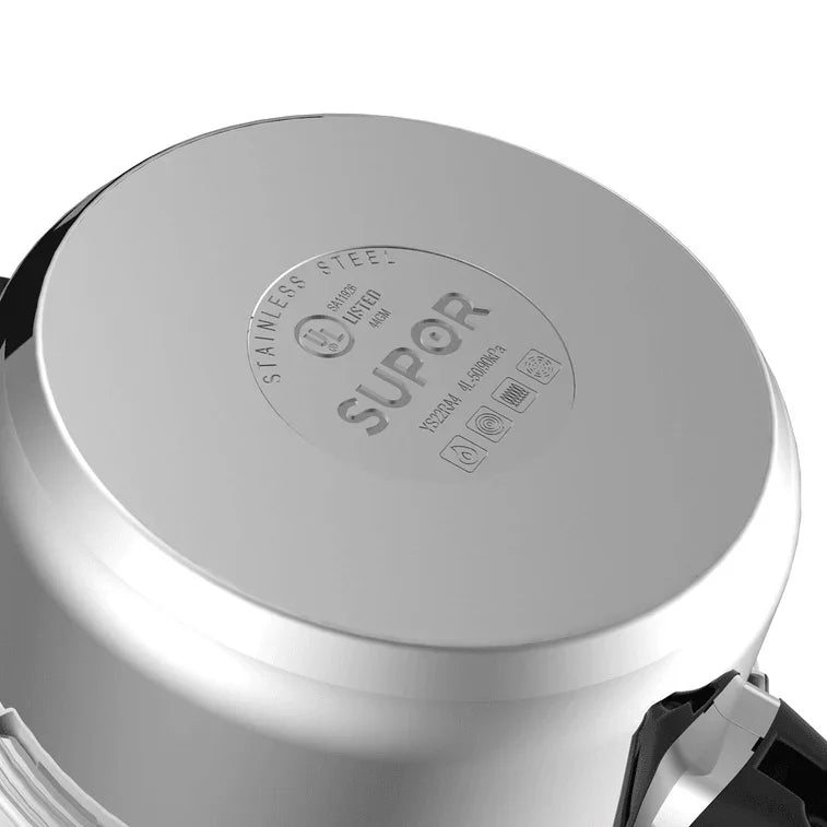 Supor high-pressure cooker YSX22, Stainless Pot, traditional style, 4L/6L - YOURISHOP.COM