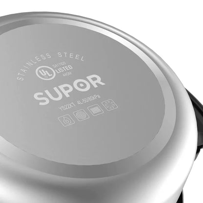 Supor high-pressure cooker YSX22RA, Stainless Pot, New style, 4L/6L - YOURISHOP.COM
