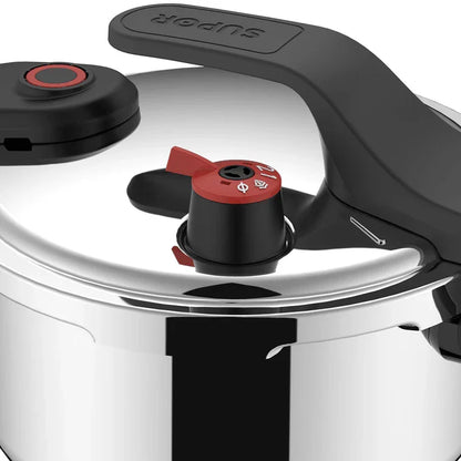 Supor high-pressure cooker YSX22RA, Stainless Pot, New style, 4L/6L - YOURISHOP.COM