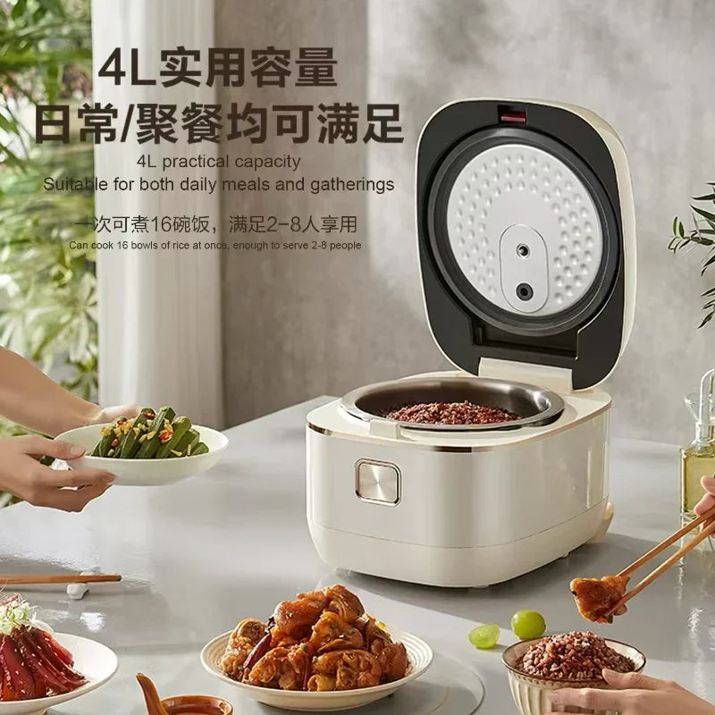 Supor rice cooker SF40IH99QUS | 8 Cups | IH heating | Stainless Steel Inner Pot - YOURISHOP.COM