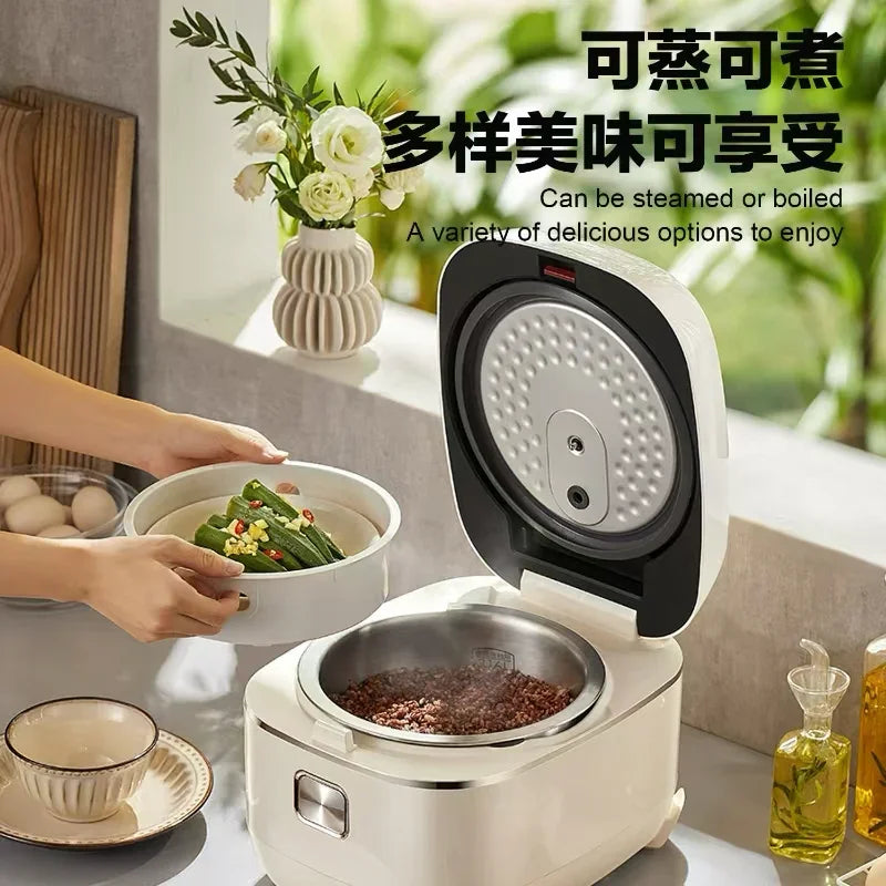 Supor rice cooker SF40IH99QUS | 8 Cups | IH heating | Stainless Steel Inner Pot - YOURISHOP.COM