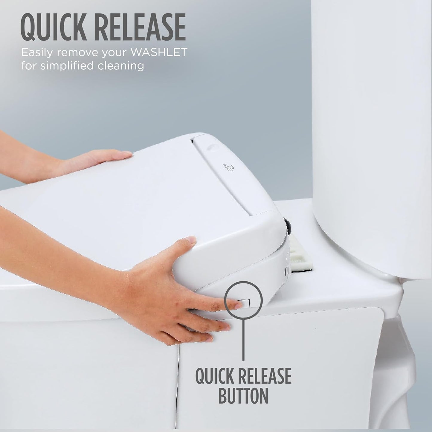 TOTO WASHLET S5 Electronic Bidet Toilet Seat with Instantaneous Water Heating - SW3446#01 - YOURISHOP.COM