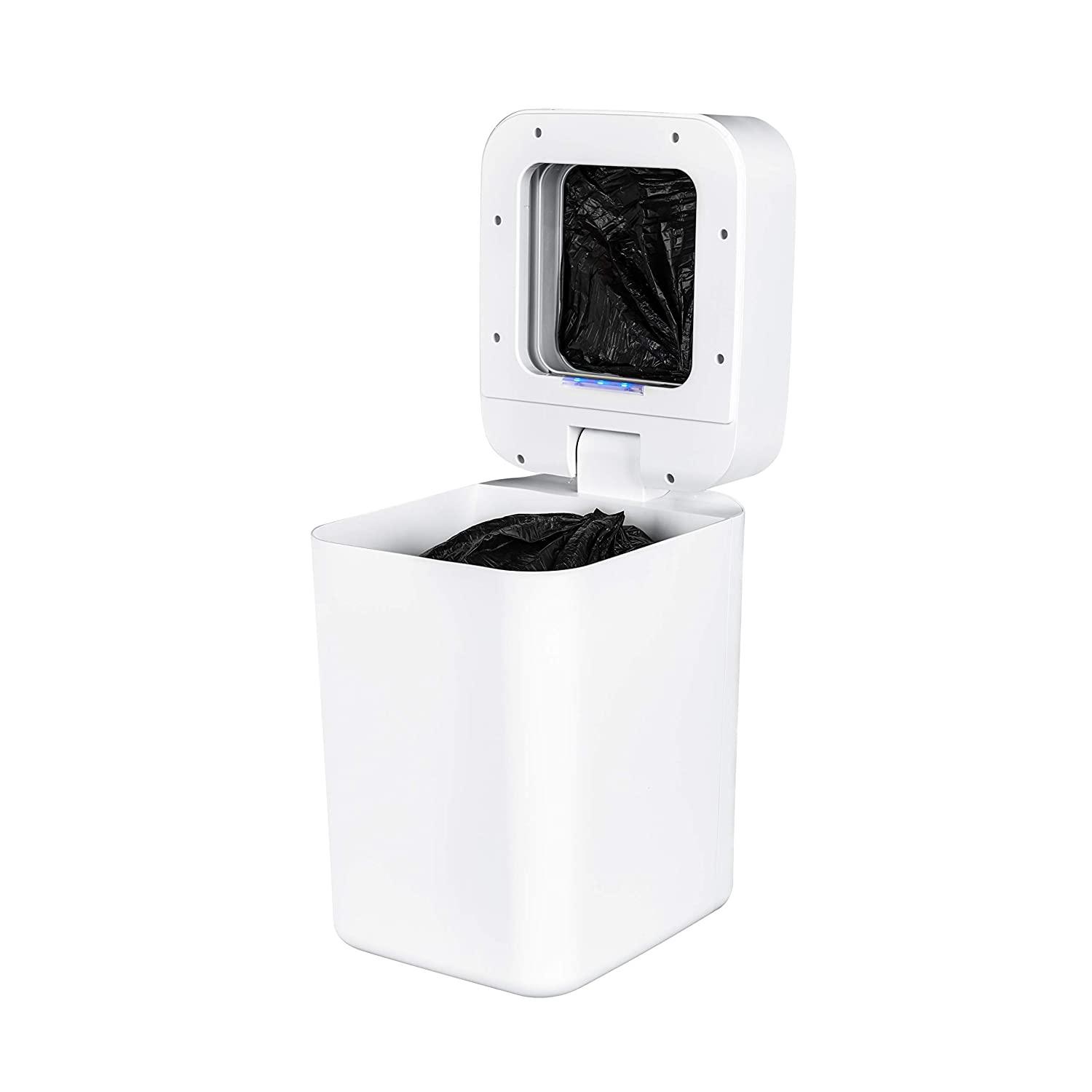 TOWNEW T1S smart trash can| 15.5L| white| self-sealing and self-changing - YOURISHOP.COM