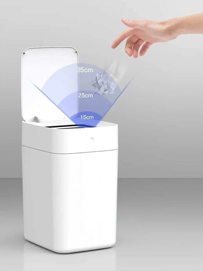 TOWNEW T1S smart trash can| 15.5L| white| self-sealing and self-changing - YOURISHOP.COM