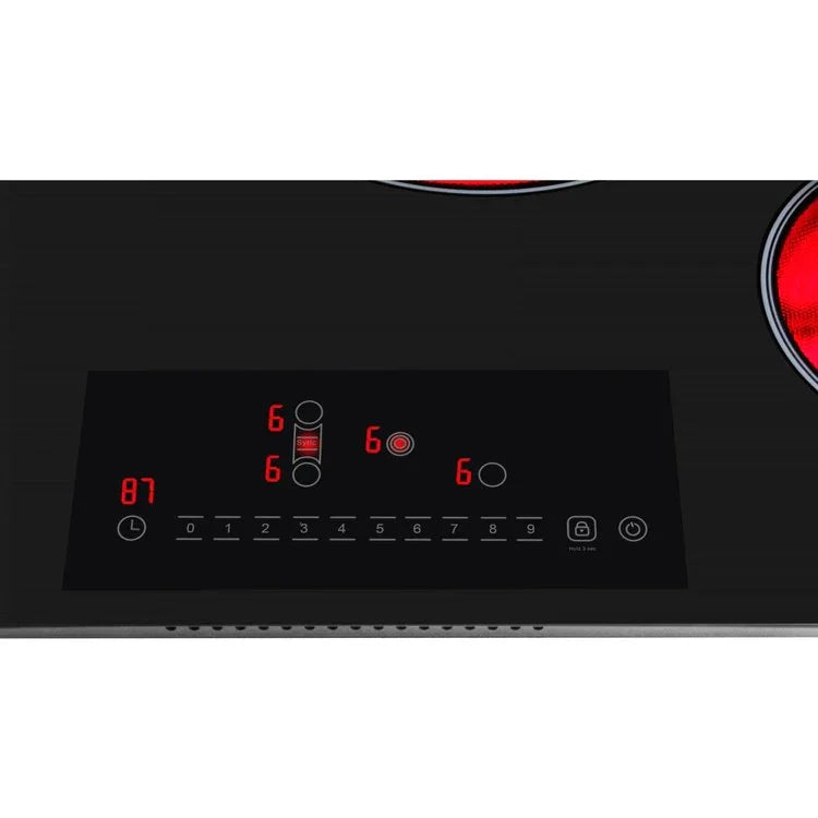 Vesta Electric Cooktop Maine with Bridge Element | 30'' | Timer | Child Lock - YOURISHOP.COM