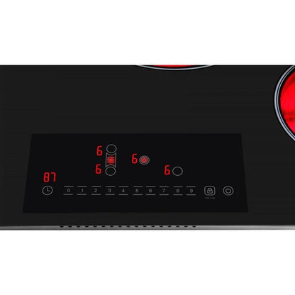 Vesta Electric Cooktop Maine with Bridge Element | 30'' | Timer | Child Lock - YOURISHOP.COM