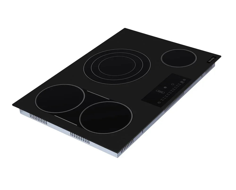 Vesta Electric Cooktop Maine with Bridge Element | 30'' | Timer | Child Lock - YOURISHOP.COM
