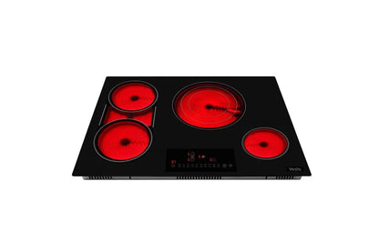 Vesta Electric Cooktop Maine with Bridge Element | 30'' | Timer | Child Lock - YOURISHOP.COM