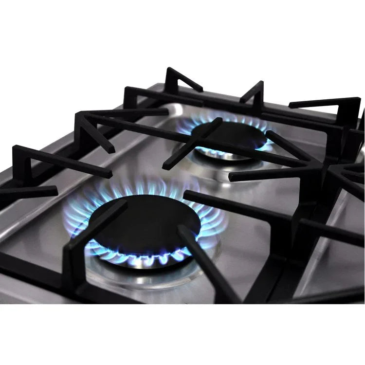Vesta Gas Cooktop Vermont VCG-VERMONT-36SS | 36'' | Stainless Steel | Professional Design - YOURISHOP.COM