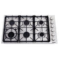 Vesta Gas Cooktop Vermont VCG-VERMONT-36SS | 36'' | Stainless Steel | Professional Design - YOURISHOP.COM