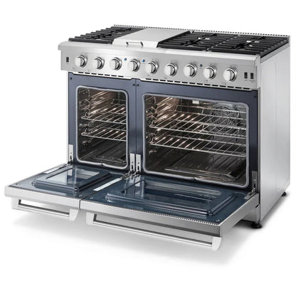 Vesta Gas Range Alberta | 48'' | Stainless Steel | Professional | Yourishop.com - YOURISHOP.COM
