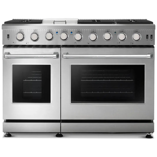 Vesta Gas Range Alberta | 48'' | Stainless Steel | Professional | Yourishop.com - YOURISHOP.COM