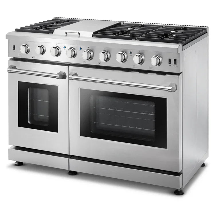 Vesta Gas Range Alberta | 48'' | Stainless Steel | Professional | Yourishop.com - YOURISHOP.COM
