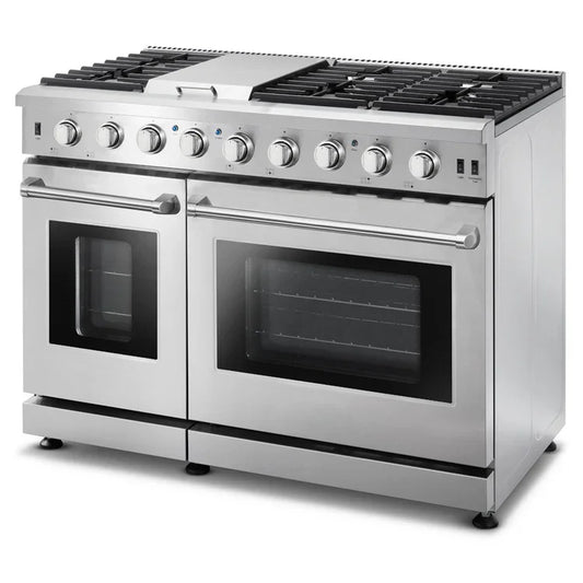 Vesta Gas Range Alberta | 48'' | Stainless Steel | Professional | Yourishop.com - YOURISHOP.COM