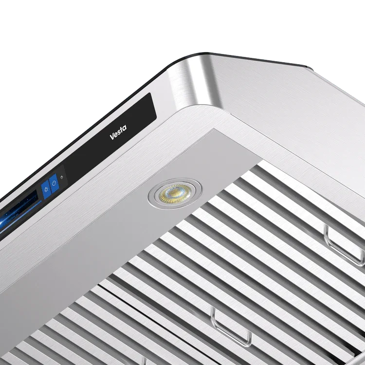 Vesta Range Hood Acadia | 900CFM | 30" | Stainless Steel | Voice Control | DC Motor - YOURISHOP.COM